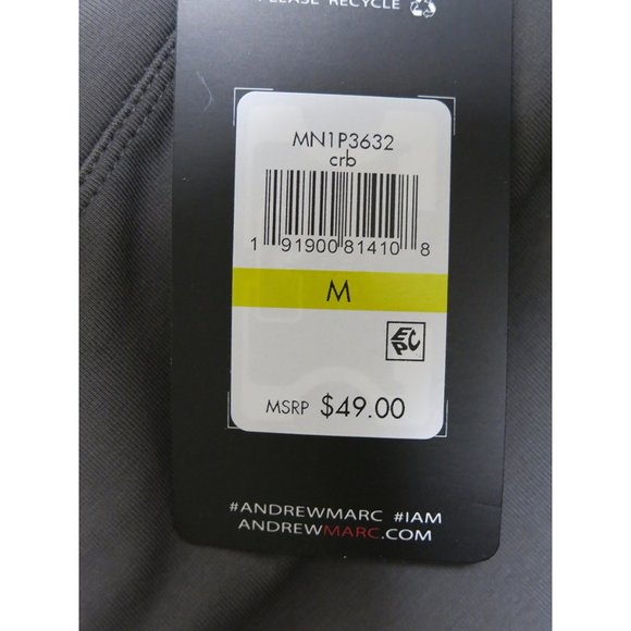 NWT $49 Marc New York Performance Side Striped Stretch-Cotton 7/8 Leggings - M - Picture 3 of 13